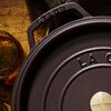 La Cocotte, 3.7 l cast iron round Dutch Oven, chocolate, small 7