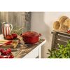 Bellamonte, Cocotte 24 cm / 4 l, Rond, Rouge, small 10