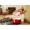 Bellamonte, Cocotte 20 cm, Rond(e), Rouge, Fonte, small 10
