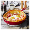 Pans, 28 cm / 11 inch cast iron Frying pan traditional, cherry - Visual Imperfections, small 7