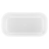 Fresh & Save, Set de lunch box sous vide, 3 pi&egrave;ces / S, gris semi-transparent, plastique, small 6