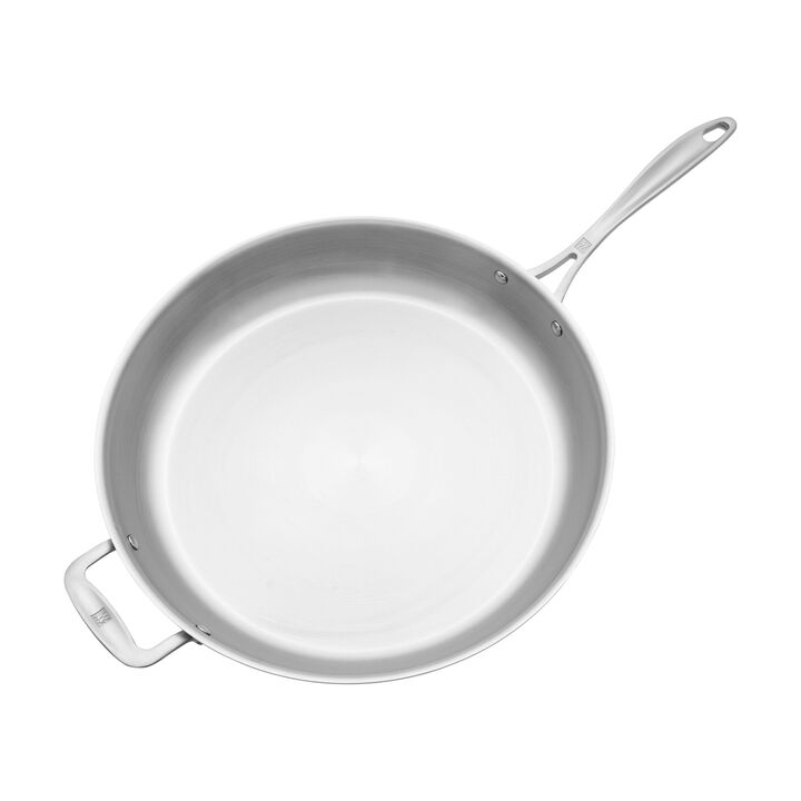 Spirit Stainless, 3 Ply, 14-inch, 18/10 Stainless Steel, Frying Pan, large 3