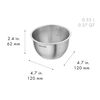 Fresh & Save BOWLS, Sch&uuml;ssel Set S/M/L / 3-tlg, Edelstahl, Silber, small 14
