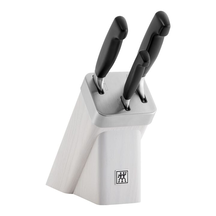 FOUR STAR, 4 Piece, SELF SHARPENING BLOCK SET, white, large 1