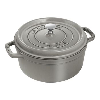 D&ouml;k&uuml;m Tencere | Grafit Gri | 24 cm | 3,7 l | yuvarlak,,large 1