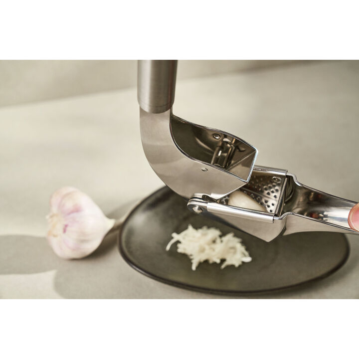 Pro, Knoblauchpresse, 20 cm, 18/10 Edelstahl, large 3