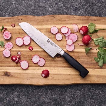 Santoku Bı&ccedil;ağı 18 cm, Oluklu kenar,,large 2