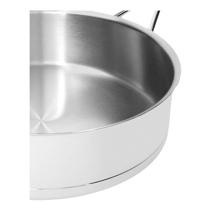 Silver 7, Sauteuse avec couvercle à double parois 28 cm / 4,75 l, large 2