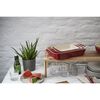Ceramique, Mixed Baking Dish Set Cherry 3 Piece, small 8