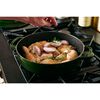 Braisers, 3.7 l cast iron round Saute pan Chistera, basil-green - Visual Imperfections, small 2