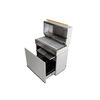 Flammkraft Model D, Propane gas grill, Light Grey, small 5