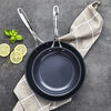 Clad CFX, 2-pc, Stainless Steel, Ceramic Coating, Non-stick, Frying Pan Set, No-Color, small 4