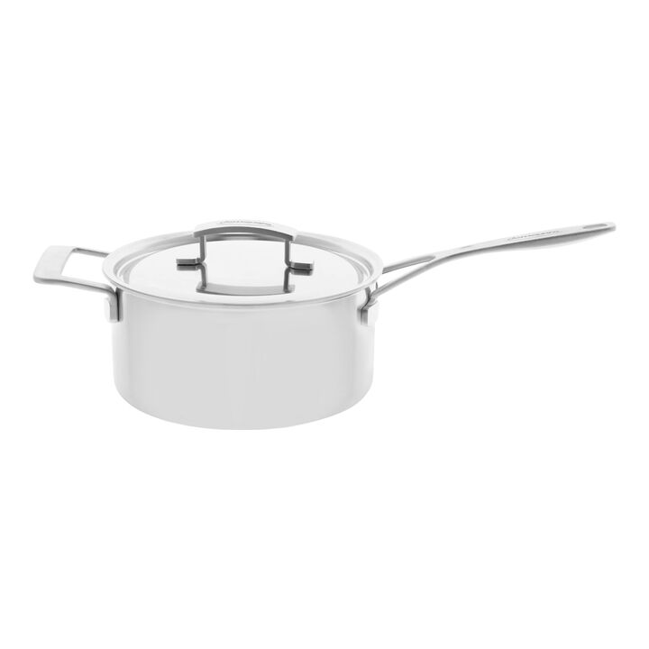 Industry 5, 22 cm, Kastrull med lock, Silver, large 1