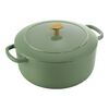 Bellamonte, Cocotte 26 cm, Rond(e), Vert, Fonte, small 1