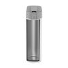 Thermo, Thermos reisbeker, 450 ml, Wit-Grijs, small 5