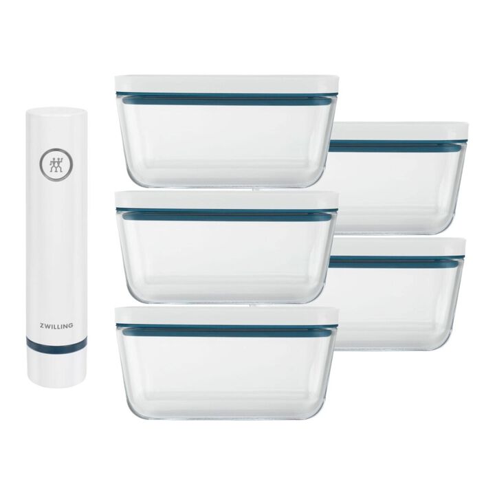 FRESH & SAVE, Meal prep bundel, 6-delig / M, glas, La-mer, large 1