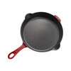 Pans, 28 cm / 11 inch cast iron Frying pan traditional, cherry - Visual Imperfections, small 2