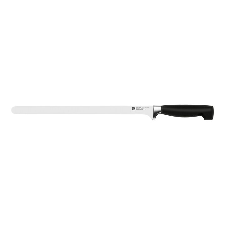 VIER STERNE, Coltello da salmone/prosciutto 31 cm, liscio, large 1