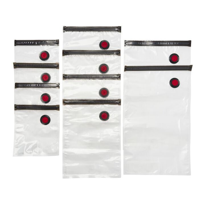 Fresh & Save, S/M/L / 10-pc Vacuum Bag Set, Plastic , large 3