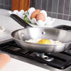 Milano Stainless Steel, 8-inch, Frying Pan, Gun Metal, small 5