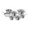 Cookware set, 12 Piece, 18/10 Stainless Steel,,large