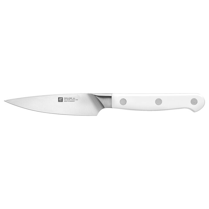 Pro le blanc, 7-pc, Self Sharpening Knife Block Set, Silver-White, large 4