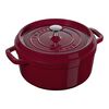 La Cocotte, 5.25 l cast iron round Cocotte, Bordeaux, small 1