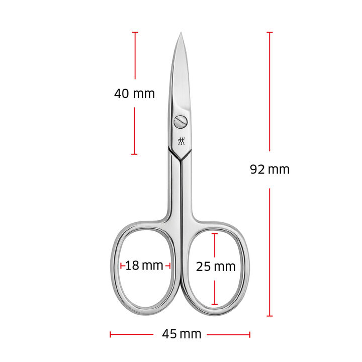 CLASSIC, Tesoura para unha 9 cm, polido, large 4