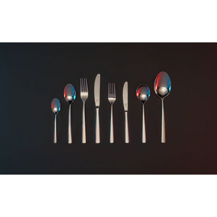 Loft (polished), 44-pcs polished Dinner set, large 3