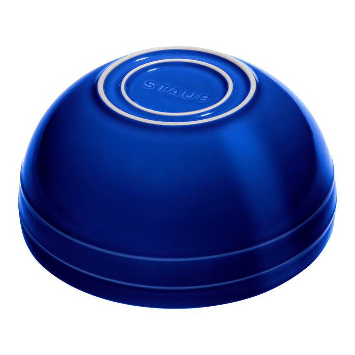 Ceramique, 2 Piece ceramic Bowl set, dark-blue, large 4