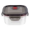 Gusto, 500 ml borosilicate glass Square Storage Jar, small 1