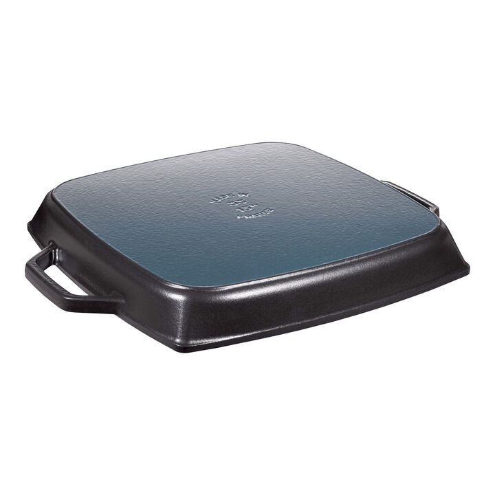Grill Pans, Grillpan 33 cm, Zwart, large 2