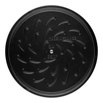 Sote Tenceresi Chistera | d&ouml;k&uuml;m demir | 28 cm | Tr&uuml;f Beyazı,,large 3