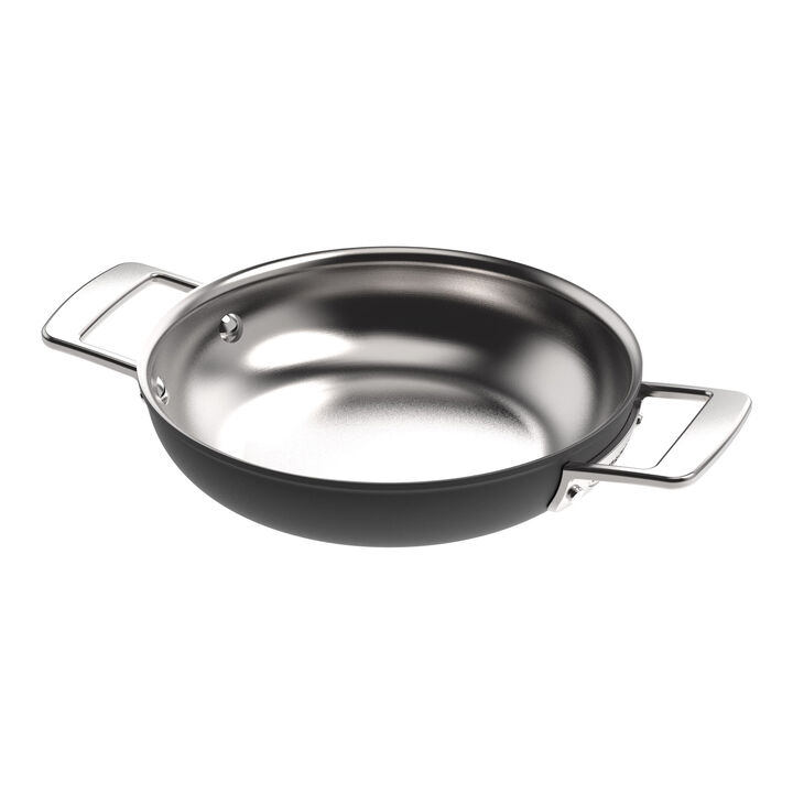 Black 5, 20 cm 18/10 Stainless Steel Frying pan silver-black, large 1