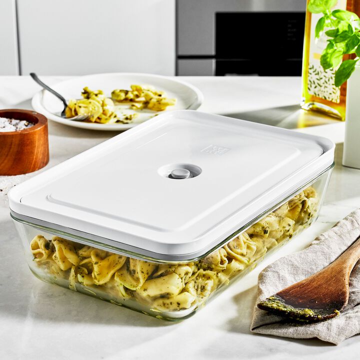 Fresh & Save, Vacuum Gratin Dish, Glass, Grey, large 2