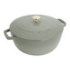 La Cocotte, 4.8 l cast iron round French oven, eucalyptus - Visual Imperfections, small 1