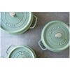 La Cocotte, 5.25 l cast iron round Cocotte, sage, small 8