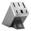 Gourmet, Set di coltelli con ceppo, 7-pz., nero, small 11