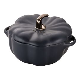 Cocotte zucca - 15 cm, Nera