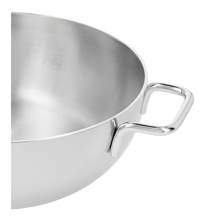 Apollo 7, 24 cm, Serveringspanna med glaslock, Silver, large 4