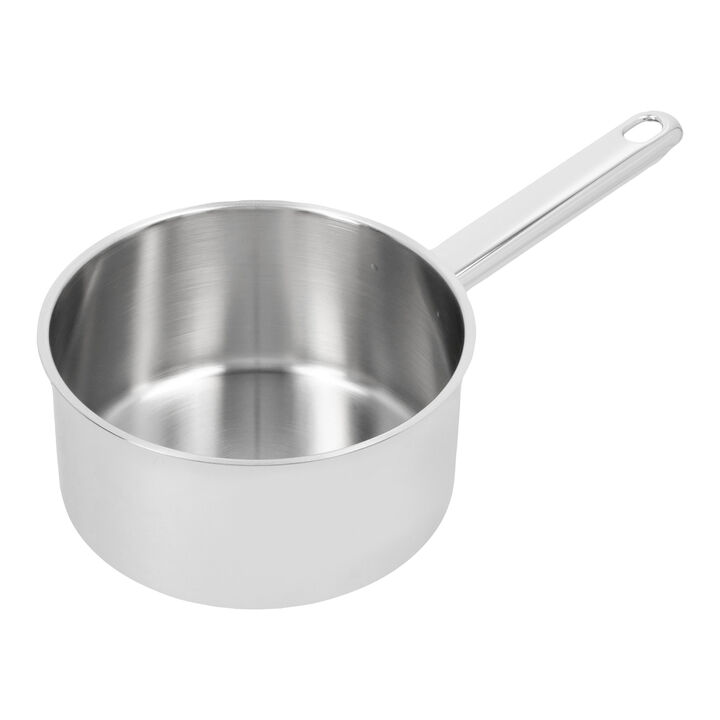 Apollo 7, Stieltopf ohne Deckel 16 cm, 18/10 Edelstahl, Silber, large 2