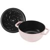 La Cocotte, 4.8 l cast iron round French oven, sorbet rose - Visual Imperfections, small 3