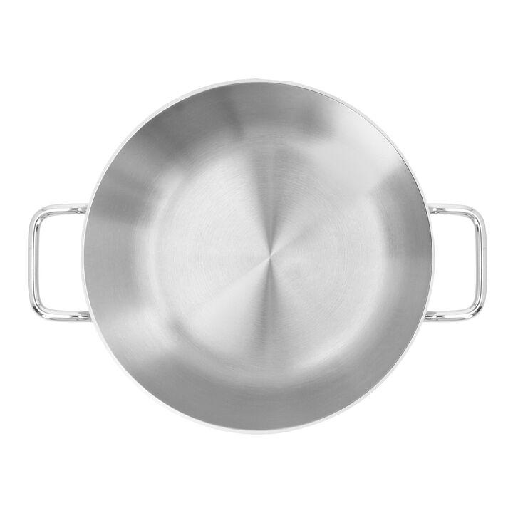 Apollo 7, 24 cm, Serveringspanna med glaslock, Silver, large 3