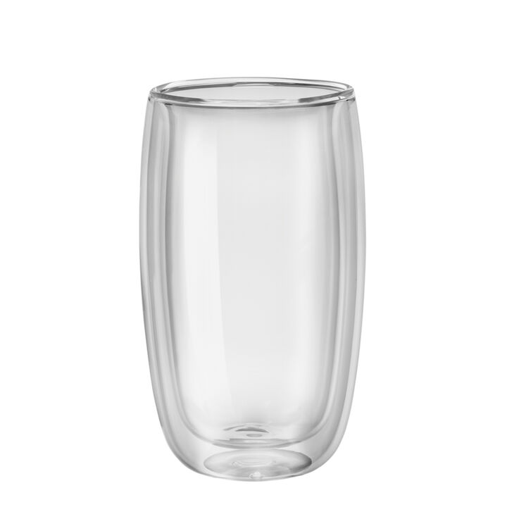 Sorrento Double Wall Glassware, 2-pc, Latte Glass Set, large 2