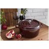 La Cocotte, 3.7 l cast iron round Cocotte, grenadine-red - Visual Imperfections, small 2