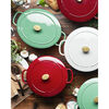 Bellamonte, Cocotte 26 cm, Rond(e), Vert, Fonte, small 13