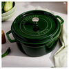 La Cocotte, 5.25 l cast iron round Cocotte, basil-green, small 3