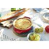 Pans, 20 cm / 8 inch cast iron Frying pan with 2 handles, cherry, small 2