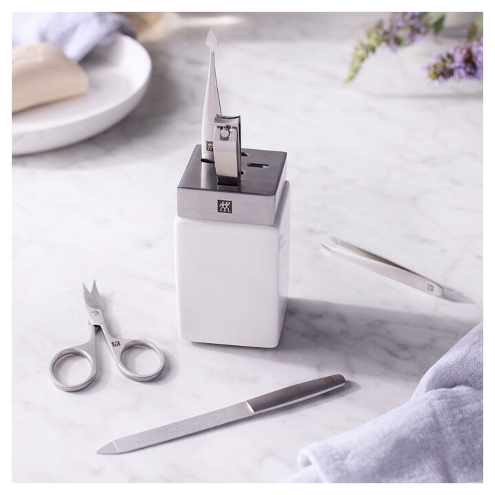 PREMIUM, 6-pc Manicure Station, 18/10 Stainless Steel , large 3