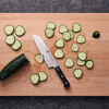 Gourmet, 7-inch, Hollow Edge Santoku Knife, small 4